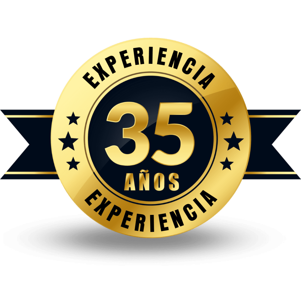 35 anos de experiencia